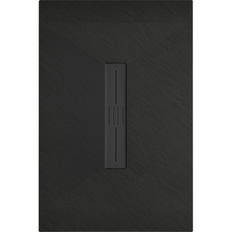Mexen Toro Rechteckige Duschwanne SMC 130 x 90 cm, schwarz, schwarze Abdeckung - 43709013-B