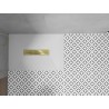 Mexen Toro Rechteckige Duschwanne SMC 120 x 90 cm, weiß, Abdeckung Gold - 43109012-G