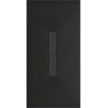 Mexen Toro rechteckige Duschwanne SMC 200 x 80 cm, schwarz, schwarze Abdeckung - 43708020-B