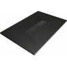 Mexen Toro rechteckige SMC-Duschwanne 130 x 80 cm, schwarz, schwarze Abdeckung - 43708013-B