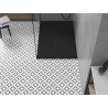 Mexen Toro rechteckige Duschwanne SMC 100 x 80 cm, schwarz, schwarze Abdeckung - 43708010-B