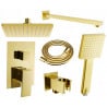 Mexen Uno DR45 Unterputz-Duschset, gold - 71435DR45-50