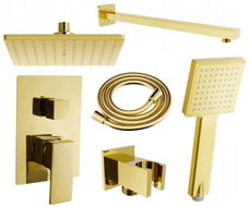 Mexen Uno DR45 Unterputz-Duschset, gold - 71435DR45-50