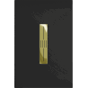 Mexen Toro rechteckige Duschwanne SMC 130 x 70 cm, schwarz, goldene Abdeckung - 43707013-G