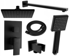 Mexen Uno DR45 Unterputz-Duschset, schwarz - 71435DR45-70