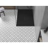 Mexen Toro rechteckige Duschwanne SMC 110 x 70 cm, schwarz, schwarze Abdeckung - 43707011-B