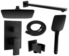 Mexen Uno DR62 Unterputz-Duschset, schwarz - 71435DR62-70