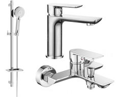 Mexen Alfa DQ40 Wannen-Set, Chrom - 745703DQ40-00