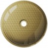 Mexen Aura Glaswaschbecken Aufsatzwaschbecken 39 x 39 cm, Gold - 24013950