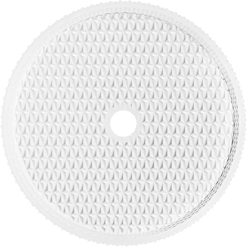 Mexen Aura Glas Waschbecken Aufsatz 39 x 39 cm, mattes Glas - 24013930