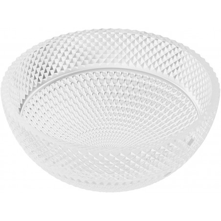 Mexen Dora Gläsernes Aufsatzwaschbecken 34 x 34 cm, transparent - 24113400