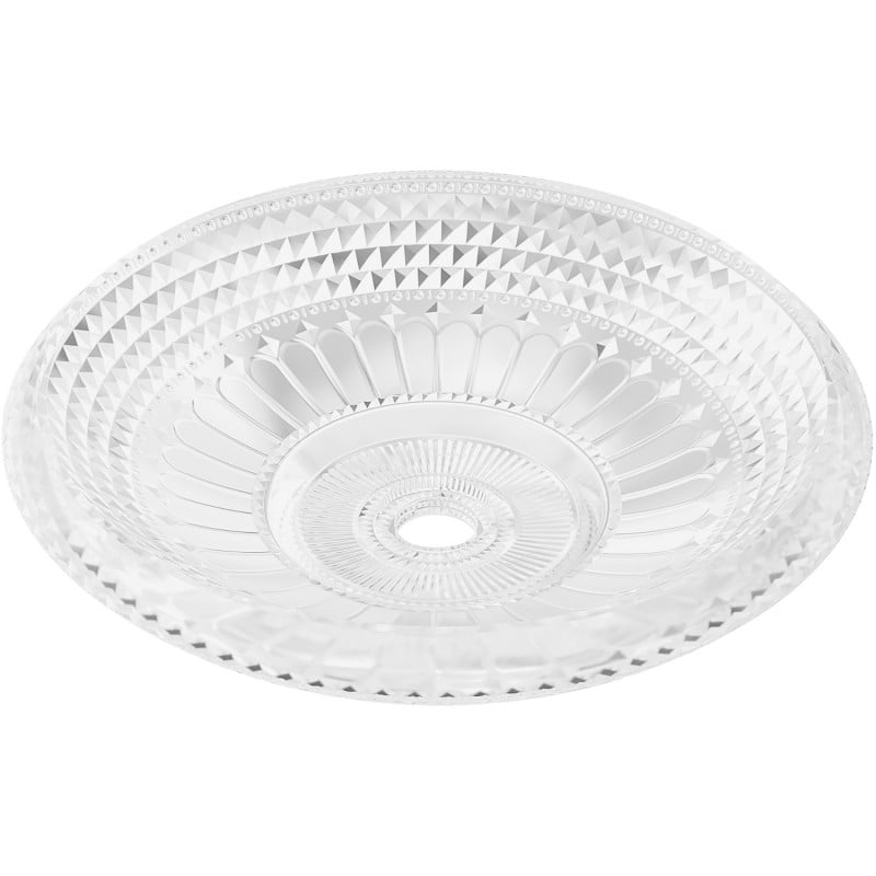 Mexen Heba Glas-Waschschüssel Aufsatzwaschbecken 45 x 45 cm, transparent - 24064500