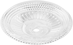 Mexen Heba Glas-Waschschüssel Aufsatzwaschbecken 45 x 45 cm, transparent - 24064500
