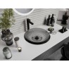 Mexen Heba Glas-Waschtischauflage 45 x 45 cm, schwarz - 24064570