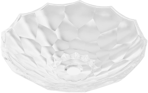 Mexen Inga Glas-Waschtischaufsatz 44 x 44 cm, transparent - 24074400
