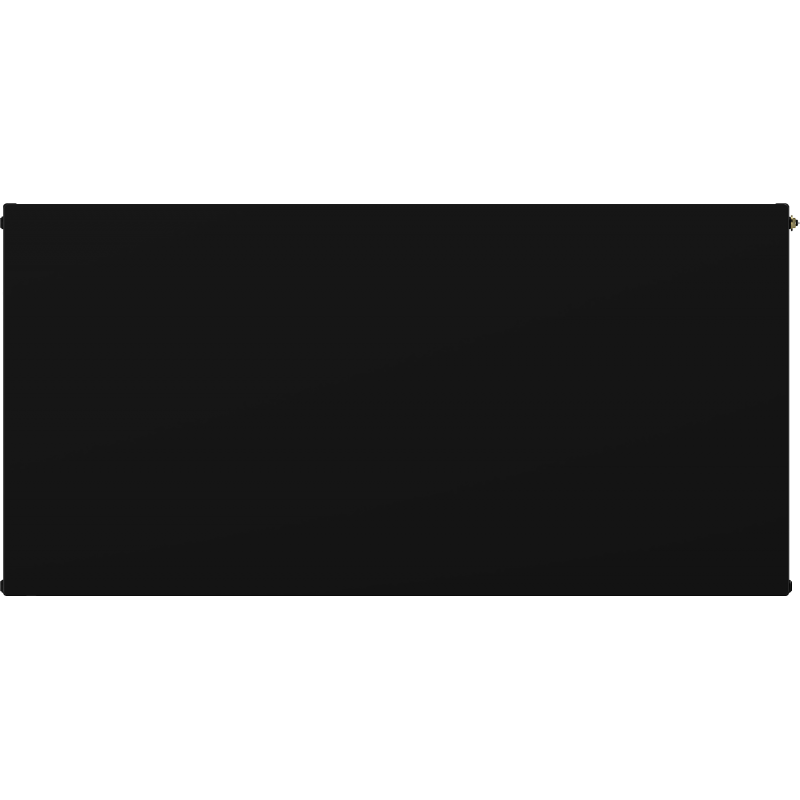 Mexen Flat CCF33 Plattenheizkörper 600 x 600 mm, mittlerer unterer Anschluss, 1320 W, schwarz - W6C33F-060-060-70
