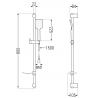 Mexen Alfa DF62 Wannen-Set, Gold - 745703DF62-50