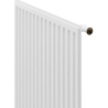 Mexen CVH10 Hygiene Plattenheizkörper 300 x 700 mm, unterer Anschluss, 232 W, weiß - W610H-030-070-00
