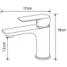 Mexen Alfa DQ40 Duschset, Chrom - 745704DQ40-00