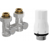 Mexen G02 thermostatisches Doppelleitungsset DN50, gerade 1/2"x3/4", Nickel - W912-012-928-01