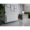 Mexen CH10 Hygiene Plattenheizkörper 600 x 2400 mm, Seitenanschluss, 1499 W, weiß - W410H-060-240-00