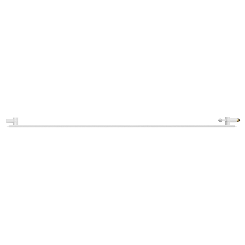 Mexen CVH10 Hygiene Plattenheizkörper 600 x 2200 mm, unterer Anschluss, 1374 W, weiß - W610H-060-220-00