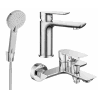 Mexen Alfa R40 Badewannen-Set, Chrom - 745703R40-00