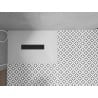 Mexen Toro rechteckige Duschwanne SMC 140 x 90 cm, weiß, schwarze Abdeckung - 43109014-B