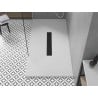 Mexen Toro rechteckige Duschwanne SMC 200 x 70 cm, weiß, schwarze Abdeckung - 43107020-B