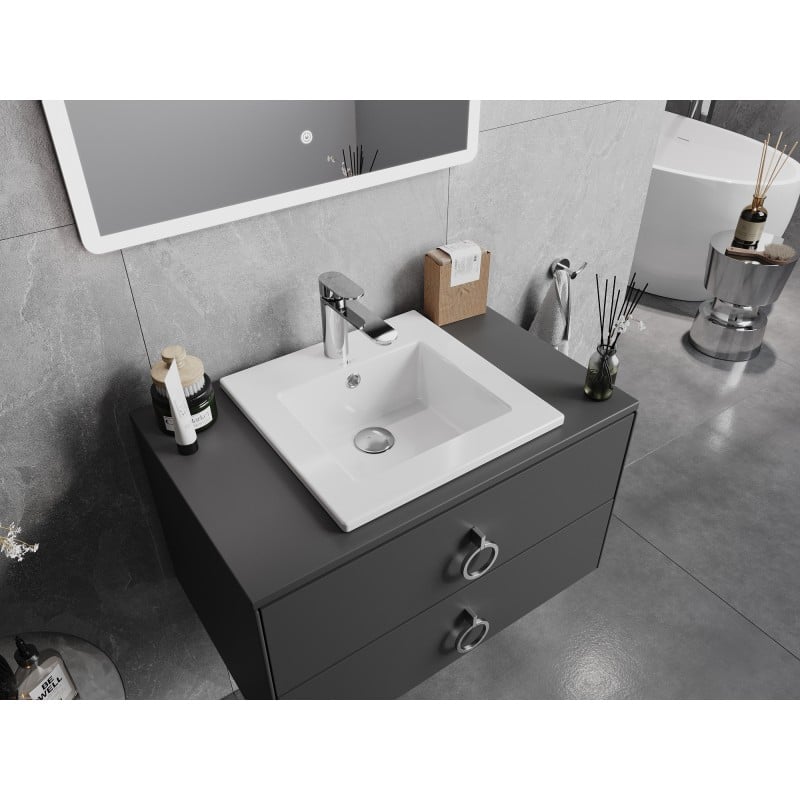 Mexen Atena Einbauwaschbecken 41 x 41 cm, weiß - 25014100