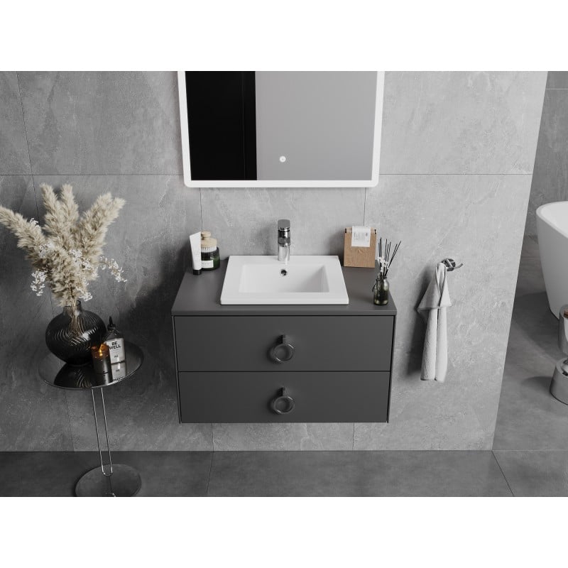 Mexen Atena Einbauwaschbecken 41 x 41 cm, weiß - 25014100