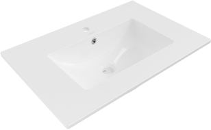 Mexen Atena Einbauwaschbecken 71 x 46 cm, weiß - 25017000