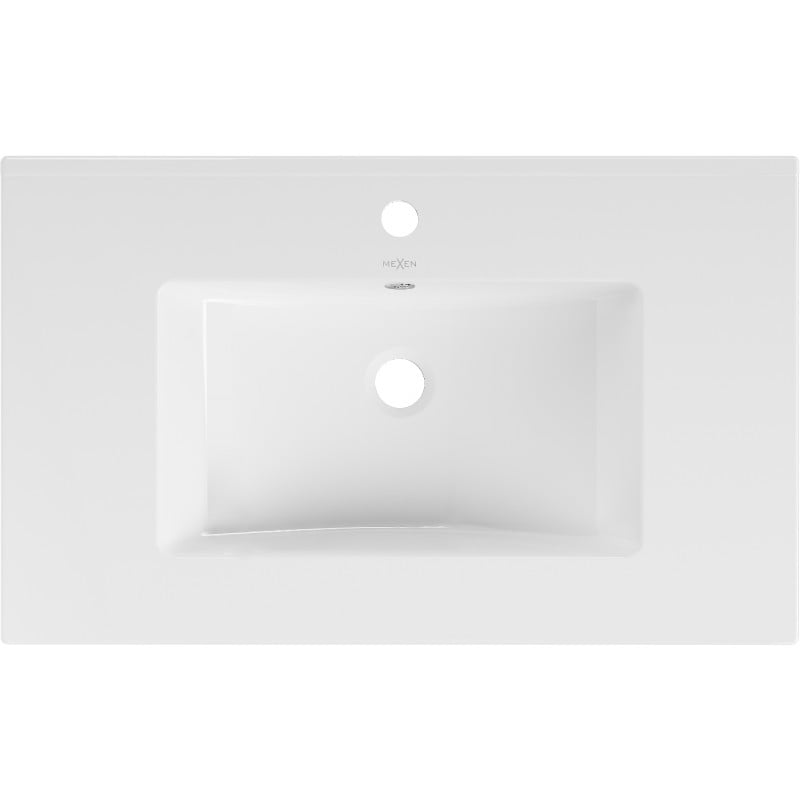 Mexen Atena Einbauwaschbecken 76 x 46 cm, weiß - 25017500