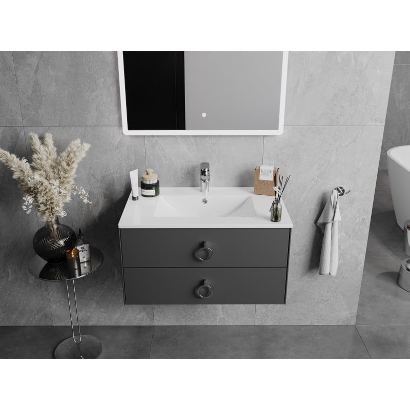 Mexen Atena Einbauwaschbecken 76 x 46 cm, weiß - 25017500