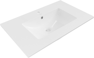 Mexen Atena Einbauwaschbecken 76 x 46 cm, weiß - 25017500
