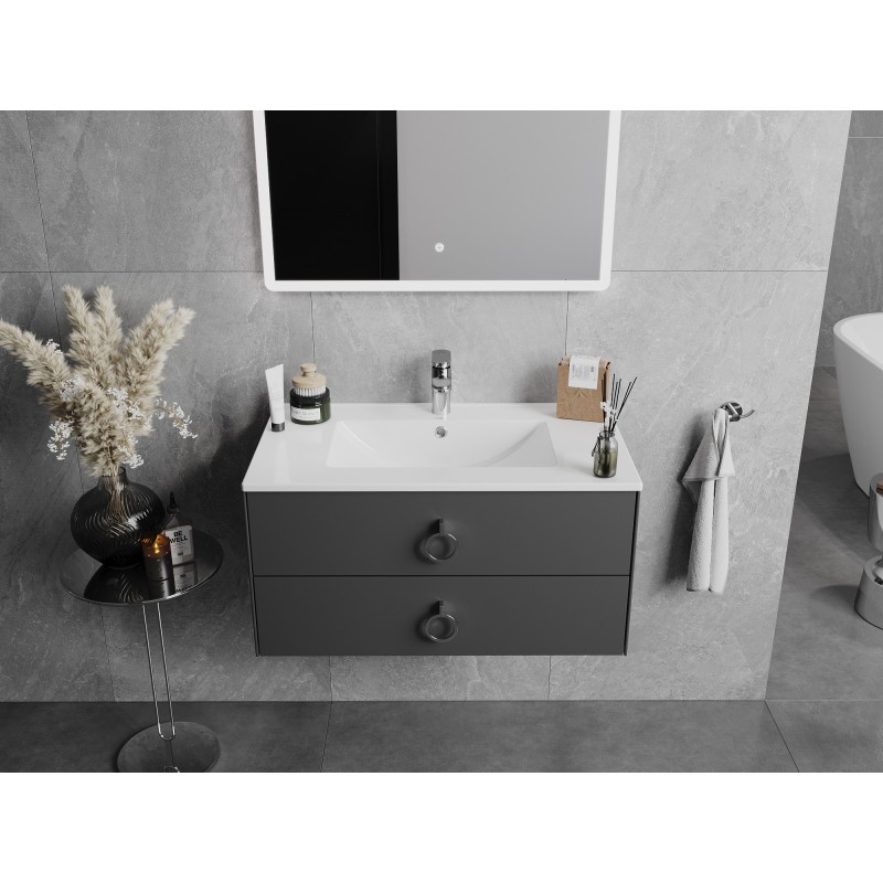 Mexen Atena Einbauwaschbecken in die Arbeitsplatte 80 x 46 cm, weiß - 25018000