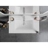 Mexen Atena Einbauwaschbecken in die Arbeitsplatte 80 x 46 cm, weiß - 25018000