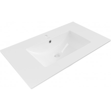 Mexen Atena Einbauwaschbecken in die Arbeitsplatte 80 x 46 cm, weiß - 25018000
