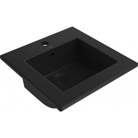 Mexen Atena eingebaute Waschbecken 41 x 41 cm, schwarz matt - 25014170