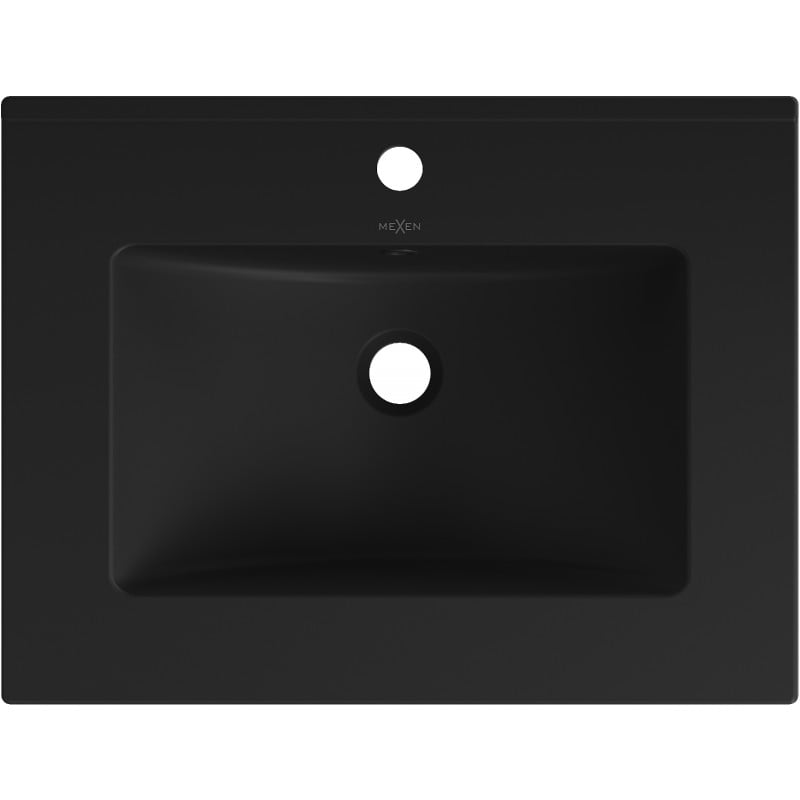 Mexen Atena Einbauwaschbecken 61 x 46 cm, schwarz matt - 25016070