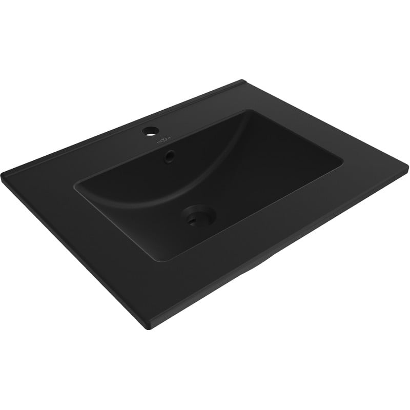 Mexen Atena Einbauwaschbecken 61 x 46 cm, schwarz matt - 25016070
