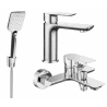 Mexen Alfa R62 Badewannen-Set, Chrom - 745703R62-00