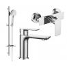 Mexen Alfa DQ40 Duschset, Chrom - 745704DQ40-00
