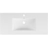 Mexen Atena Waschbecken zur Einlassmontage in die Arbeitsplatte 101 x 46 cm, weiß - 25011000