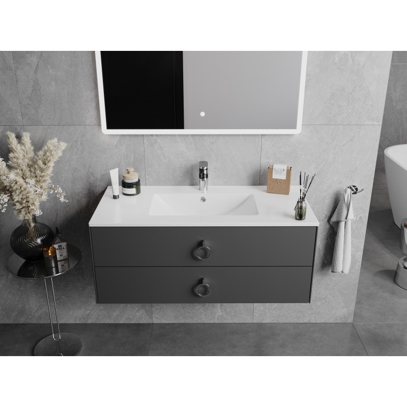 Mexen Atena Unterbaubecken 101 x 46 cm, weiß - 25011000