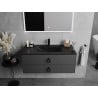 Mexen Atena Einbauwaschbecken 101 x 46 cm, schwarz matt - 25011070
