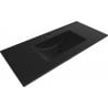 Mexen Atena Einbauwaschbecken 101 x 46 cm, schwarz matt - 25011070