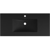 Mexen Atena Einbauwaschbecken 101 x 46 cm, schwarz matt - 25011070