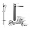 Mexen Alfa DQ40 Badewannen-Set, Chrom - 745713DQ40-00