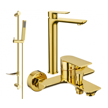 Mexen Alfa DF02 Badeset, gold - 745713DF02-50